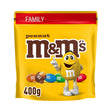 M & M's Peanut Milk Chocolate Family Pouch 400 g