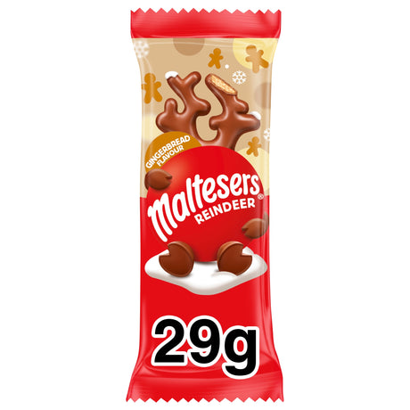 Maltesers Milk Chocolate Gingerbread Reindeer 29 g