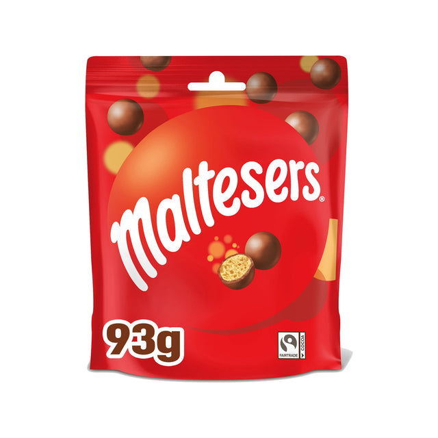 Maltesers Milk Chocolate Pouch Bag 93 g