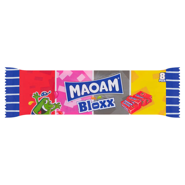 Maoam 8 Pack Bloxx Chewy Sweets 176 g