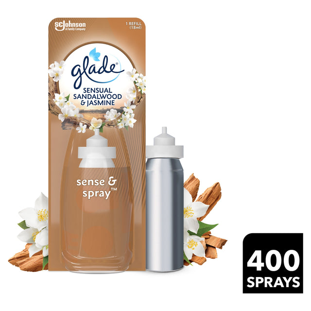 Glade Sense & Spray Refill Sandalwood & Jasmine 18 ml