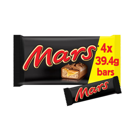 Mars Chocolate Bars Multi-Pack 4 x 39.4 g 157.6 g