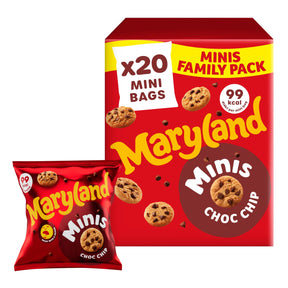 Maryland Mini Choc Chip Cookies 20 x 19.8 g