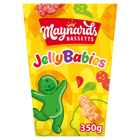 Maynards Bassetts Jelly Babies Sweets Carton 350 g