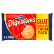 McVitie's Digestives The Original Biscuits Twin Pack 2 x 360 g