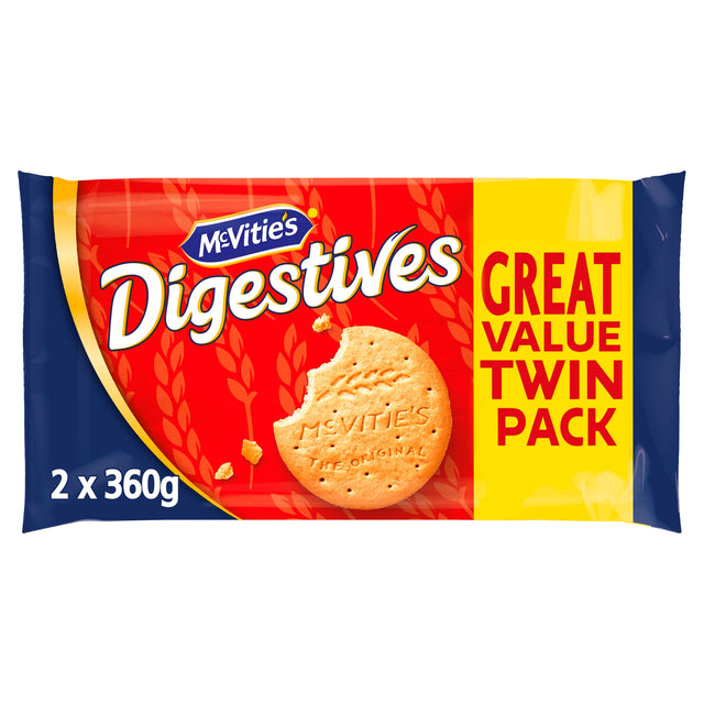 McVitie's Digestives The Original Biscuits Twin Pack 2 x 360 g