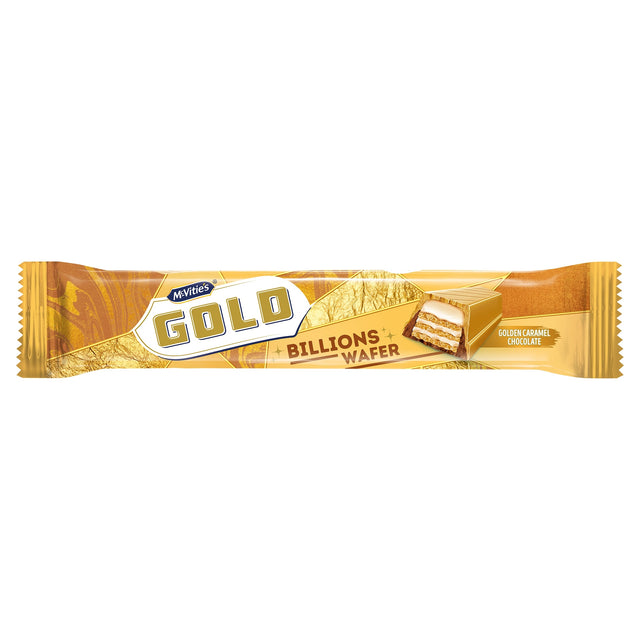 McVitie's Gold Billions Wafer Golden Caramel Chocolate 39 g