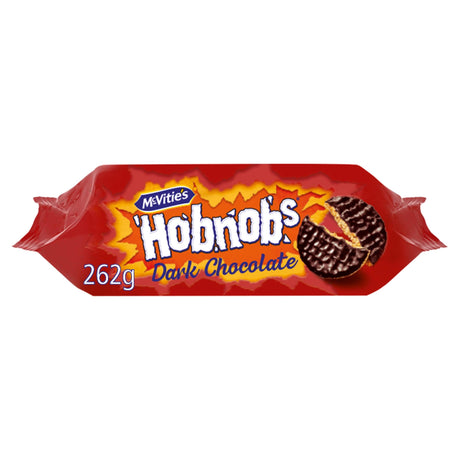McVitie's Hobnobs Dark Chocolate Biscuits The Oaty One 262 g