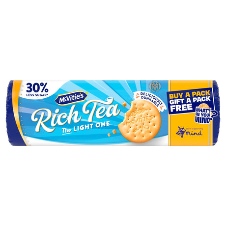 McVitie's Rich Tea The Light One Biscuits 300 g