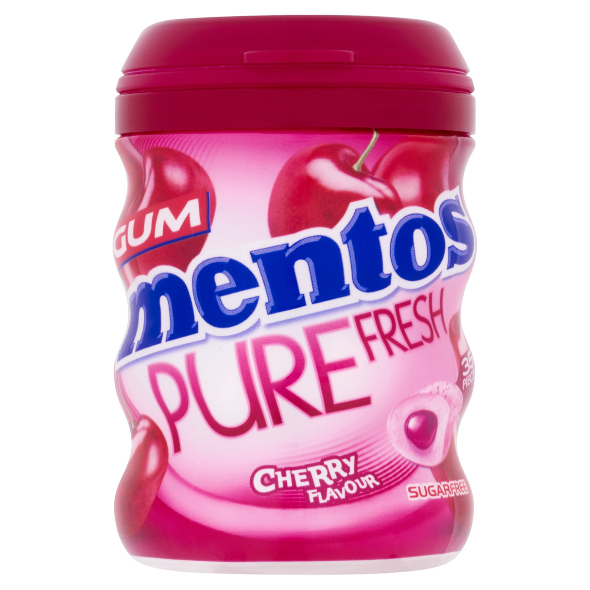 Mentos Pure Fresh Gum Cherry Flavour 68 g