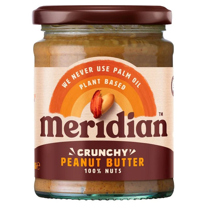 Meridian Peanut Butter Crunchy 100% Nuts 280 g