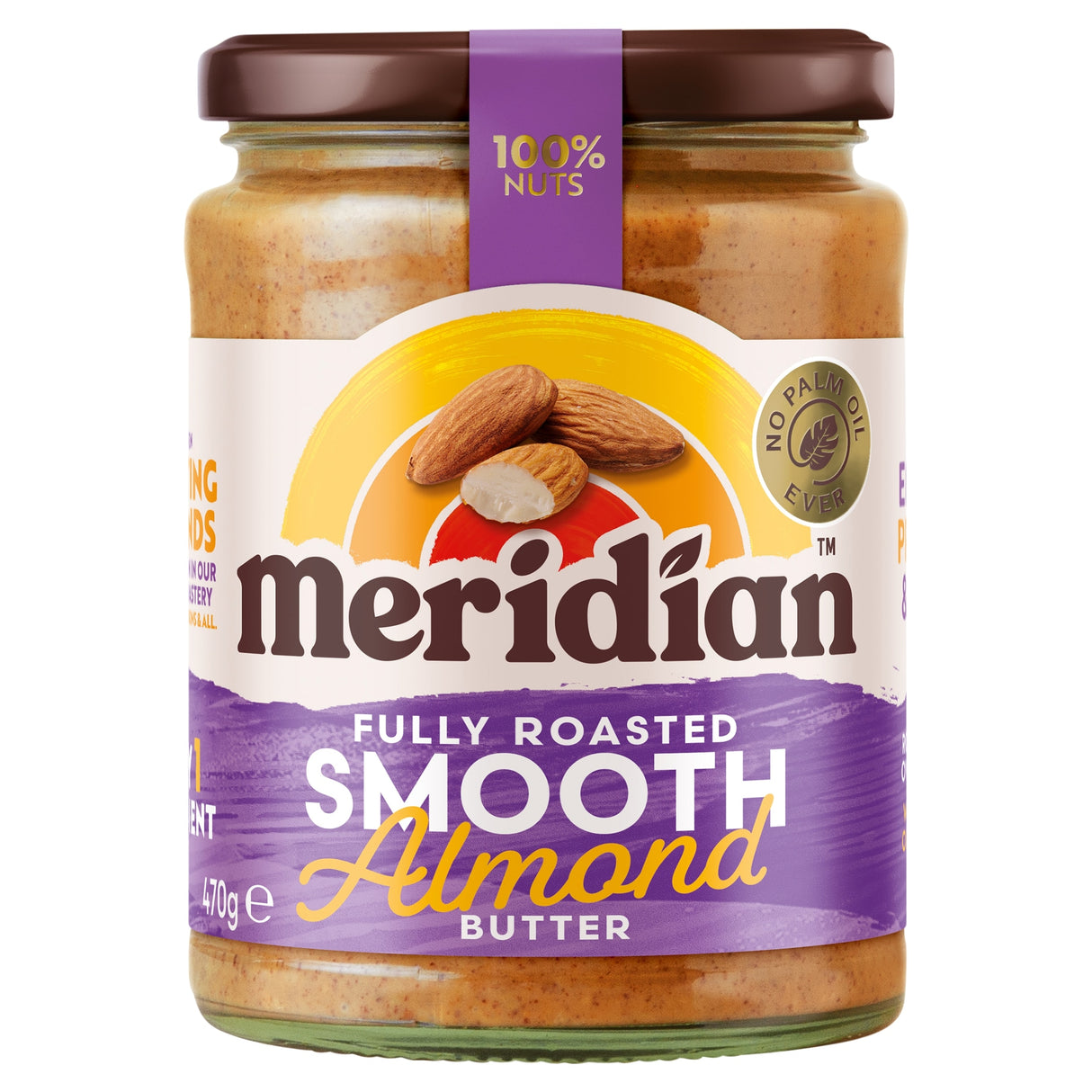 Meridian Smooth Almond Butter 470 g