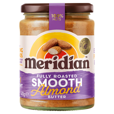 Meridian Smooth Almond Butter 470 g