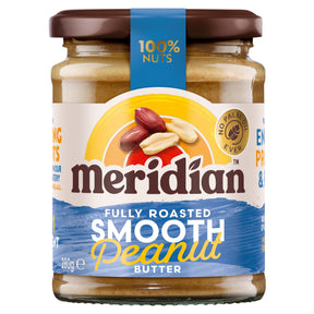 Meridian Smooth Peanut Butter 100% Nuts 280 g