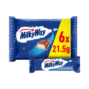 Milky Way Chocolate Bars 6 x 21.5 g