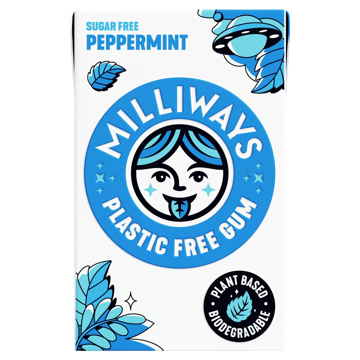 Milliways Super Natural Gum Peppermint 19 g