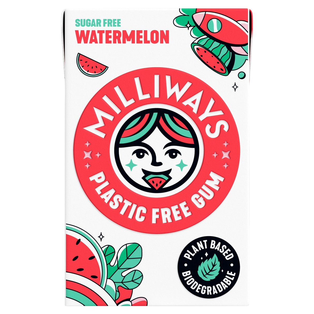 Milliways Super Natural Gum Watermelon 19 g