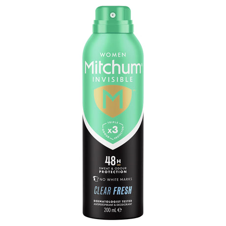 Mitchum Female Clear Fresh Anti-Perspirant Deodorant 200 ml
