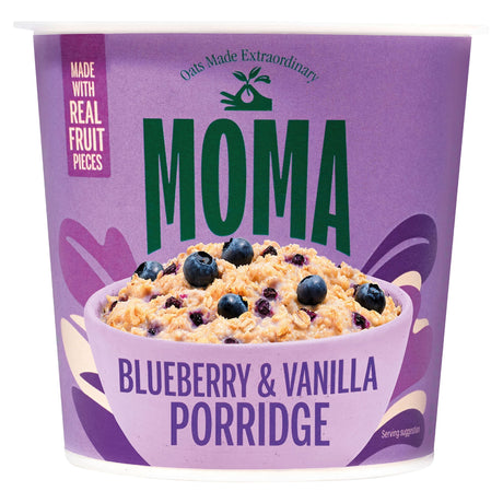 Moma Blueberry & Vanilla Porridge Pot 65 g