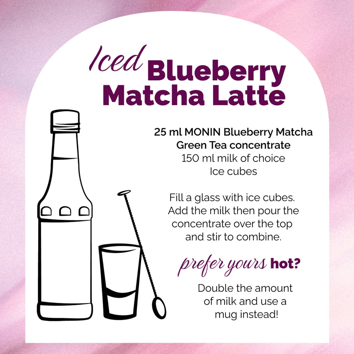 Monin Matcha Green Tea Concentrate 25 cl