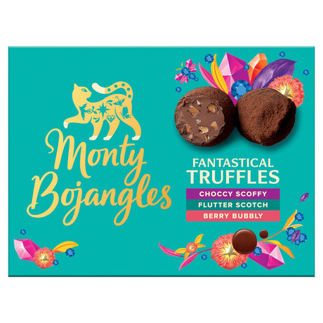 Monty Bojangles Selection Of Cocoa Truffles 135 g