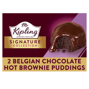 Mr Kipling Signature Belgian Chocolate Brownie Puddings 210 g