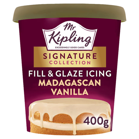 Mr Kipling Signature Madagascan Vanilla Fill & Glaze Icing 400 g