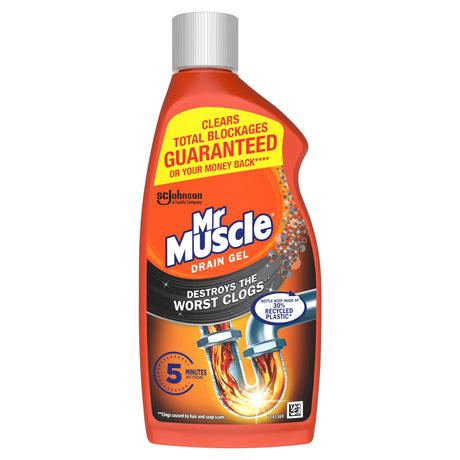 Mr Muscle Gel Drain & Sink Unblocker 500 ml
