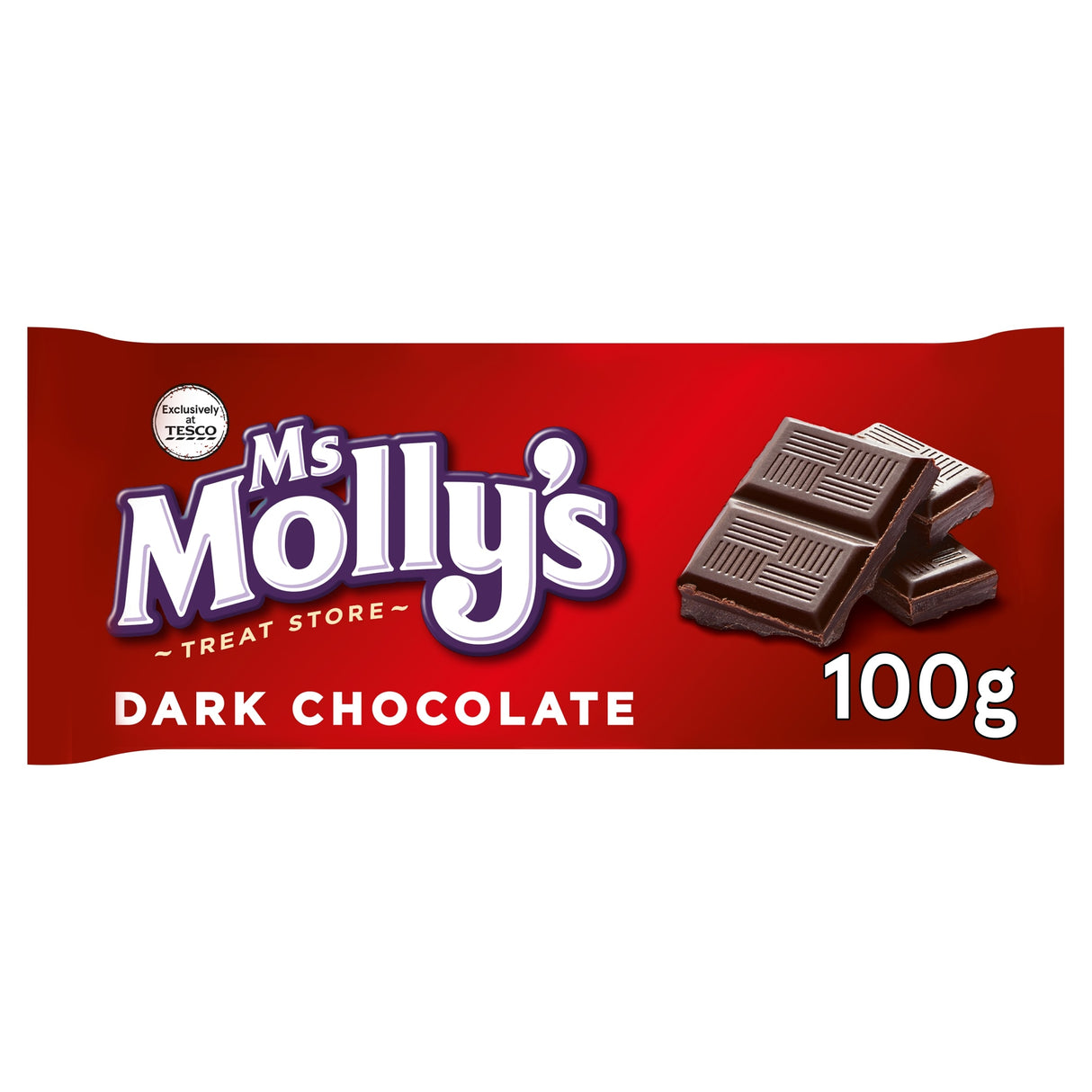 Ms Molly's Dark Chocolate Bar 100 g