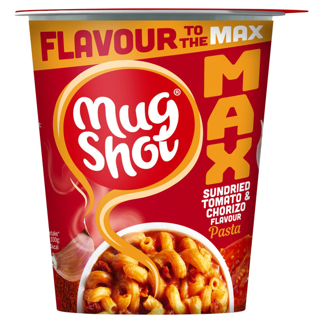 Mug Shot Max Sundried Tomato & Chorizo Flavour Pasta 68 g