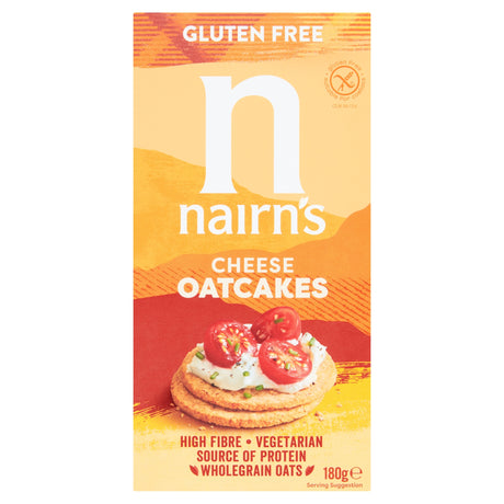 Nairn's Gluten Free Cheese Oat Cakes 180 g