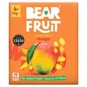 Bear Fruit Dried Mango 4 x 25 g