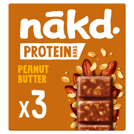 Nakd Peanut Butter Protein Bars Multi-Pack 3 x 45 g