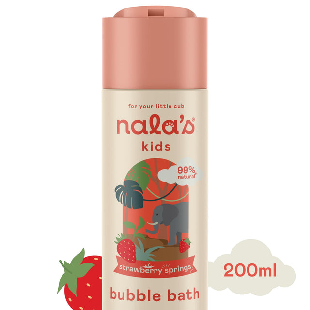 Nala's Kids Bubble Bath Strawberry Springs 200 ml