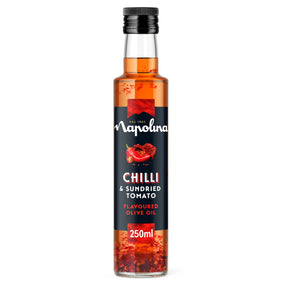 Napolina Chilli & Sundried Tomato Flavoured Olive Oil 250 ml