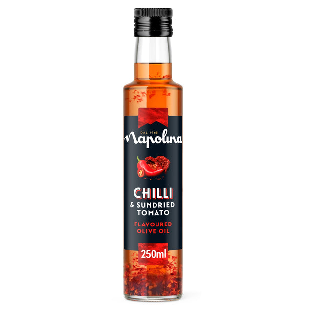 Napolina Chilli & Sundried Tomato Flavoured Olive Oil 250 ml