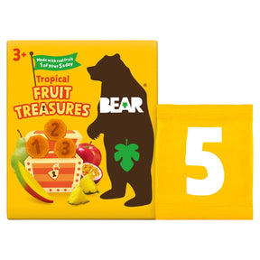 Bear Tropical Fruit Treasures 5 x 20 g