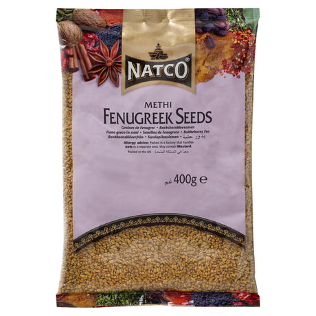 Natco Methi Fenugreek Seeds 400 g