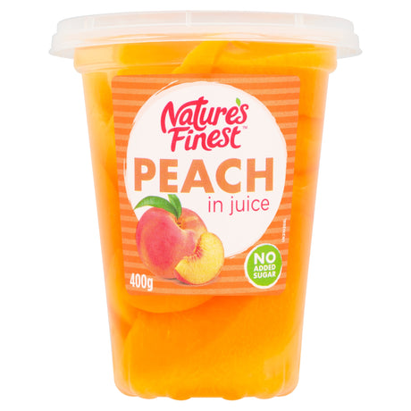 Nature's Finest Peach In Juice 400 g