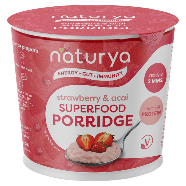 Naturya Gut Health Superfood Porridge Mixed Berry 55 g