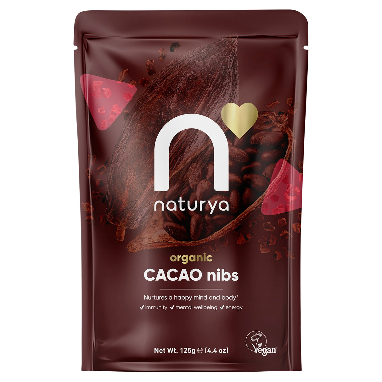 Naturya Organic Cacao Nibs 125 g