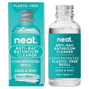 Neat Anti-Bacterial Bathroom Cleaner Sage & Mint Refill 30 ml