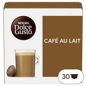 Nescafe Dolce Gusto Cafe Au Lait Coffee Pods x 30 300 g