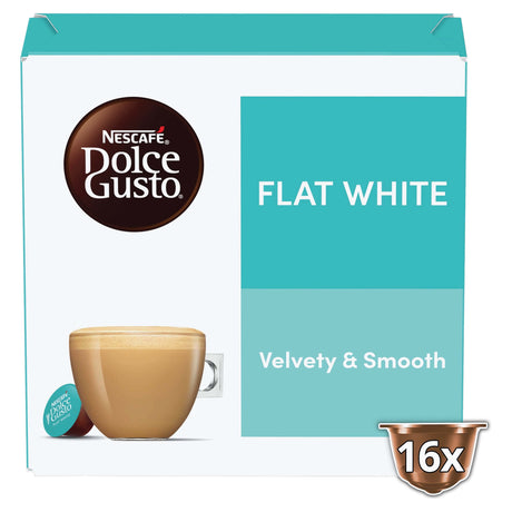 Nescafe Dolce Gusto Flat White Coffee Pods x 16 187.2 g