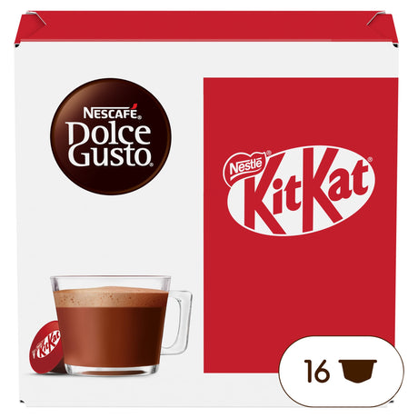 Nescafe Dolce Gusto Kit Kat Cocoa Beverage Pods x 16 256 g