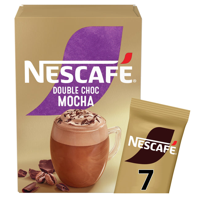 Nescafe Double Choc Mocha Instant Coffee 7 Sachets