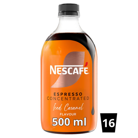 Nescafe Iced Coffee Espresso Concentrated Caramel Flavour 500 ml