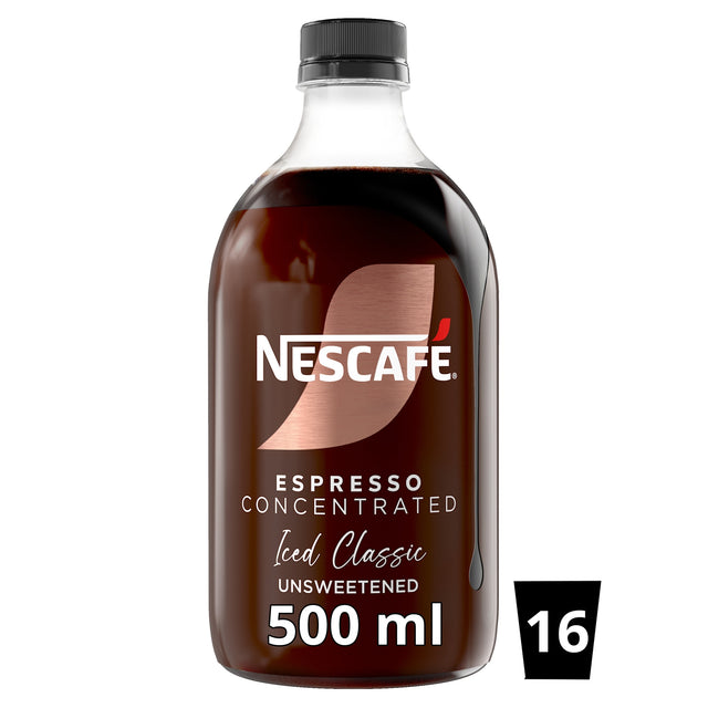 Nescafe Iced Coffee Espresso Concentrated Unsweetened 500 ml
