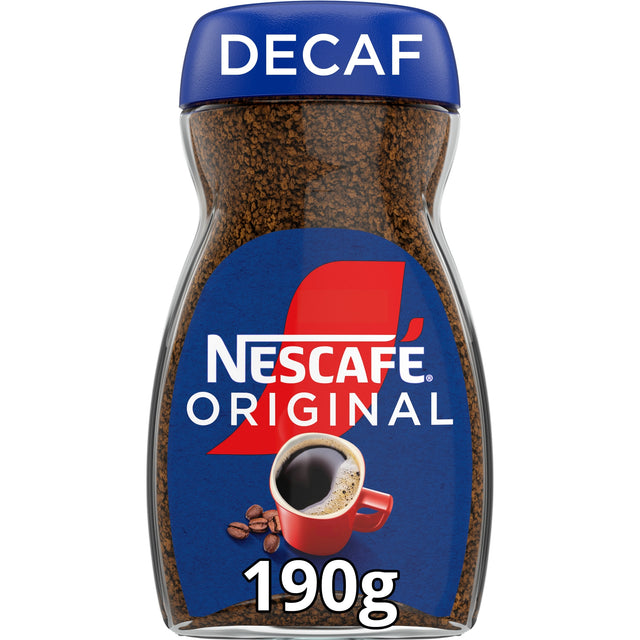 Nescafe Original Decaf Instant Coffee 190 g