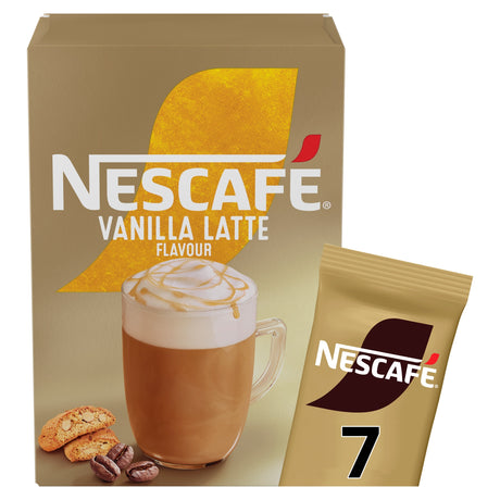 Nescafe Vanilla Latte Instant Coffee 7 Sachets